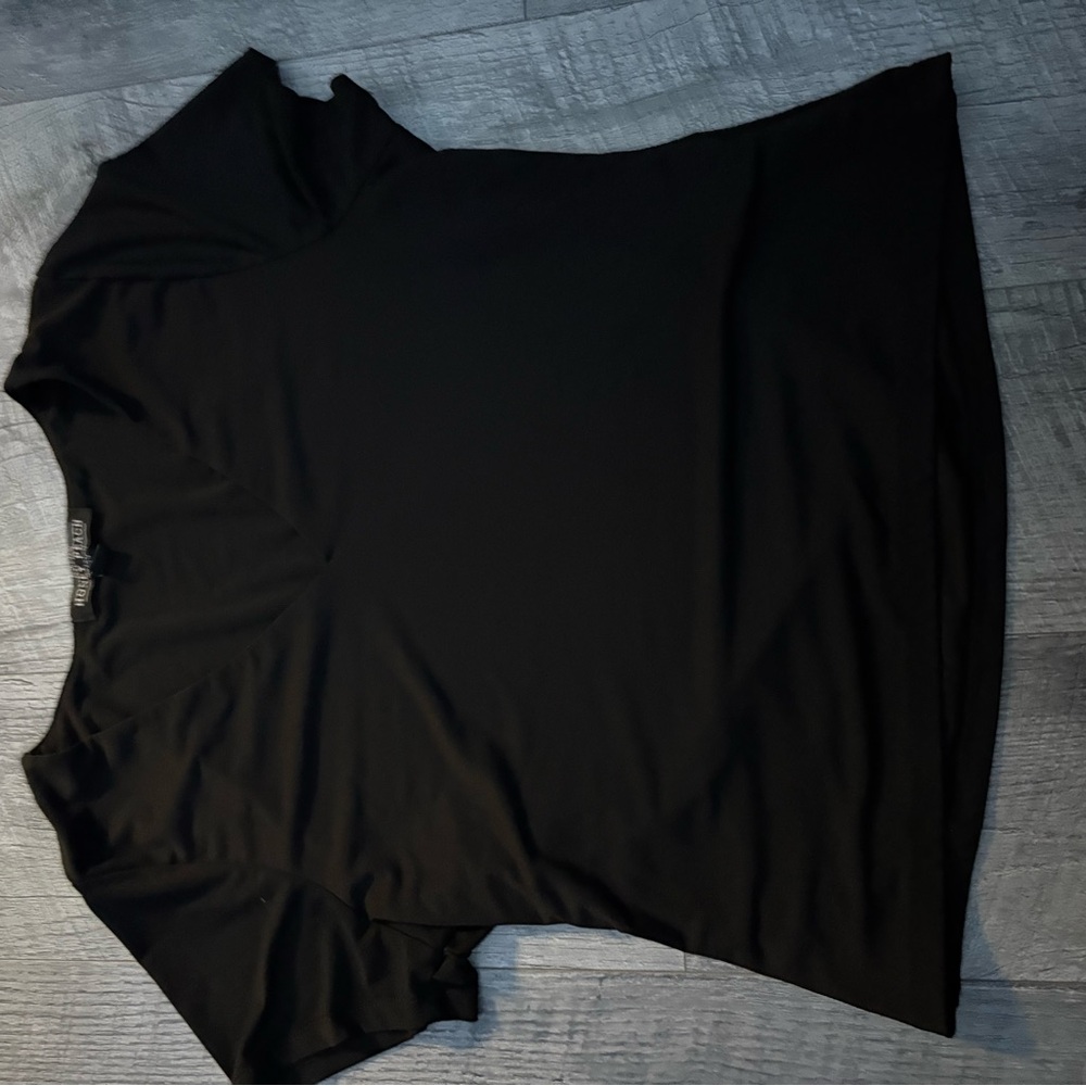 Black V-Neck T-Shirt